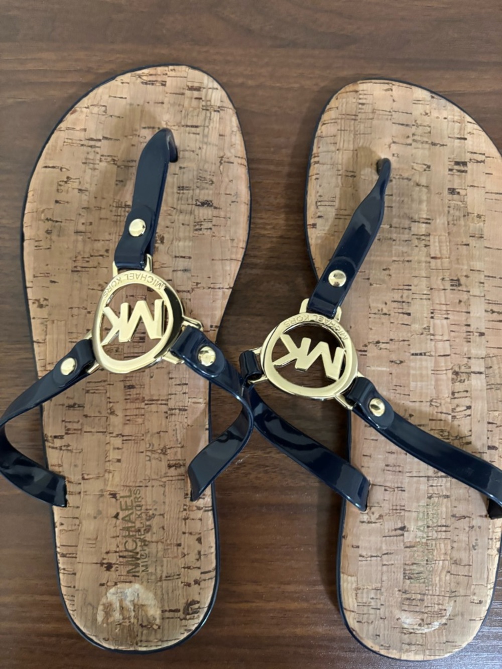 Michael Kors MK Jelly Flip Flops